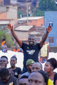 COUPLE JOY WITH THANKSGIVING